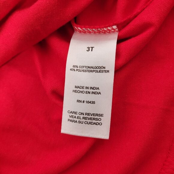 Marvel Spiderman Print Toddler Short Sleeve Shirt & Jogger Red Set Size 3T - Picture 7 of 13